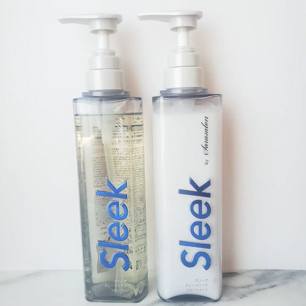 グレースリペアシャンプー/トリートメント/スリーク by サラサロン/市販シャンプーを使ったクチコミ(1枚目)