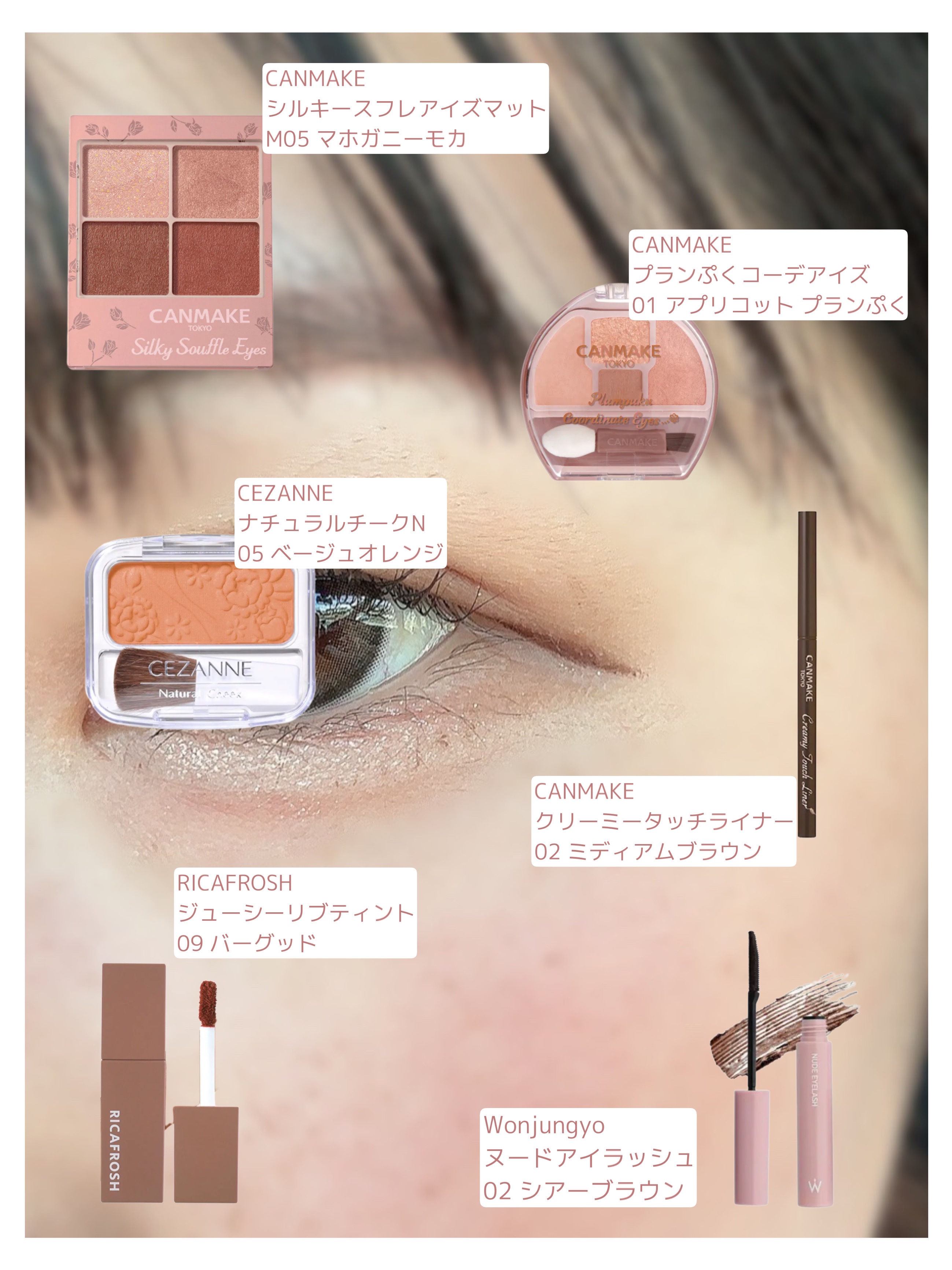 ジューシーリブティント/RICAFROSH/リップティントを使ったクチコミ（2枚目）