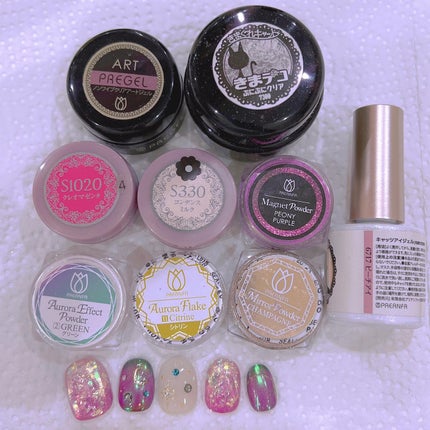 なかやまちえこ on LIPS 「魔法少女のネイル🪄⠀⠀青のデザインはネイルスクール@nails..」(4枚目)