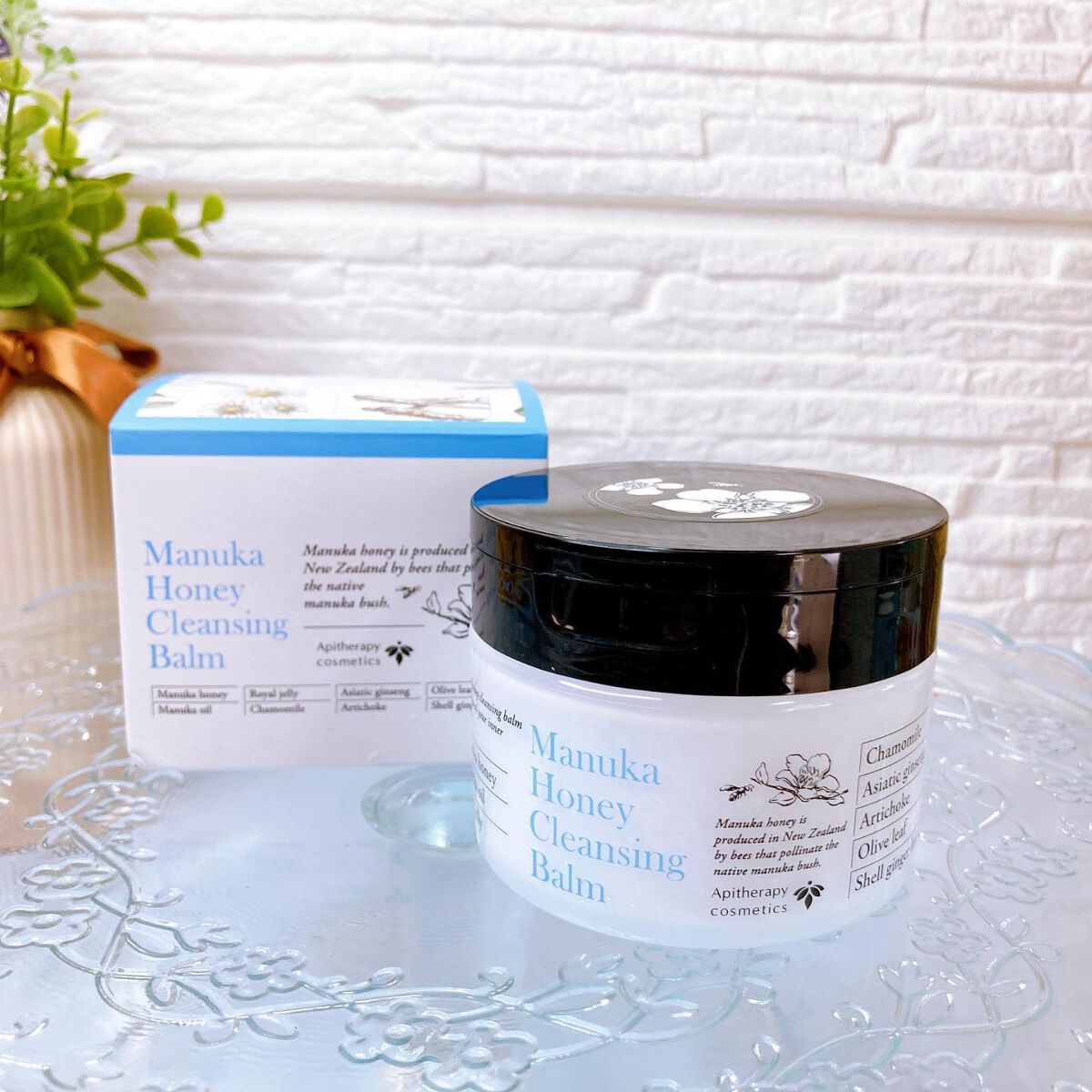 マヌカハニー クレンジングバーム/アピセラピーコスメティクス/クレンジングバームを使ったクチコミ(6枚目)