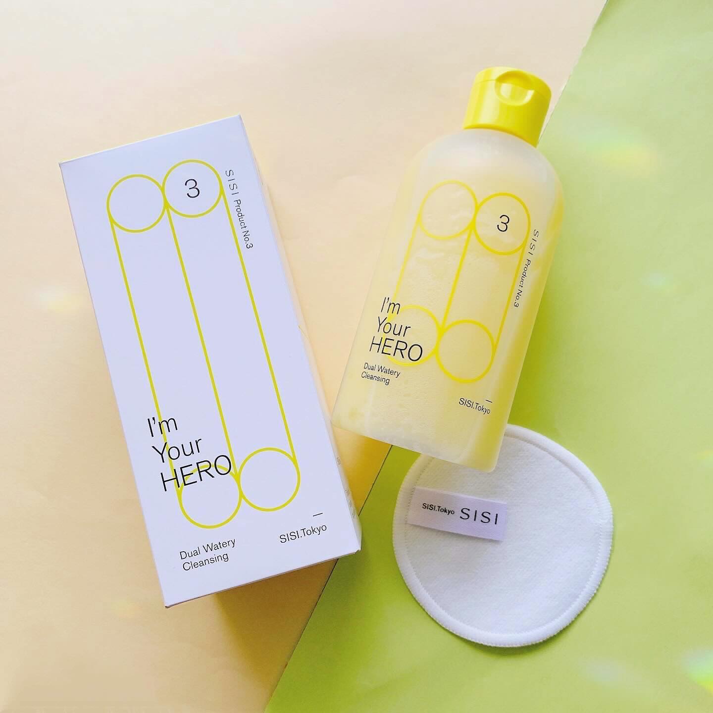 人気の美容液クレンジングが
リニューアルして登場🎉
⁡
••┈┈┈┈┈┈┈••
SISI I’m Your HERO
二層ウォータリークレンジング 
230mL (30日分)
••┈┈┈┈┈┈┈••
⁡
優しく拭き取るだけで
メイクオフ、
