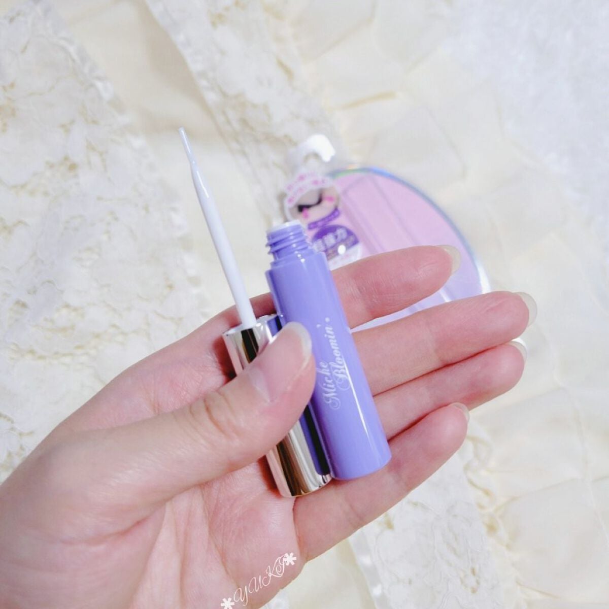 アイラッシュグルー/ミッシュブルーミン/つけまつげを使ったクチコミ(3枚目)