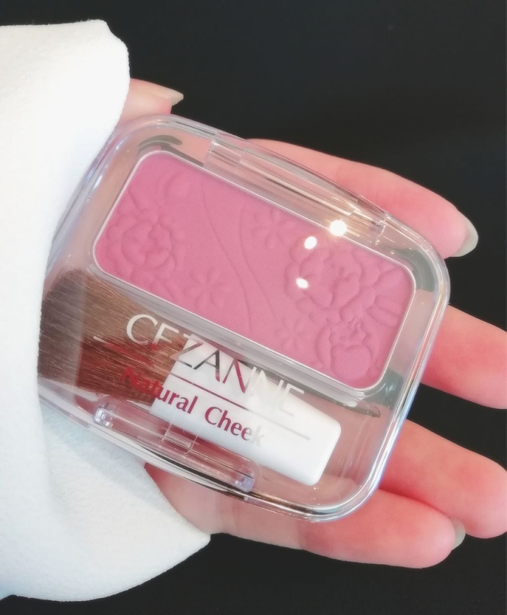 ナチュラル チークN/CEZANNE/パウダーチークを使ったクチコミ(1枚目)