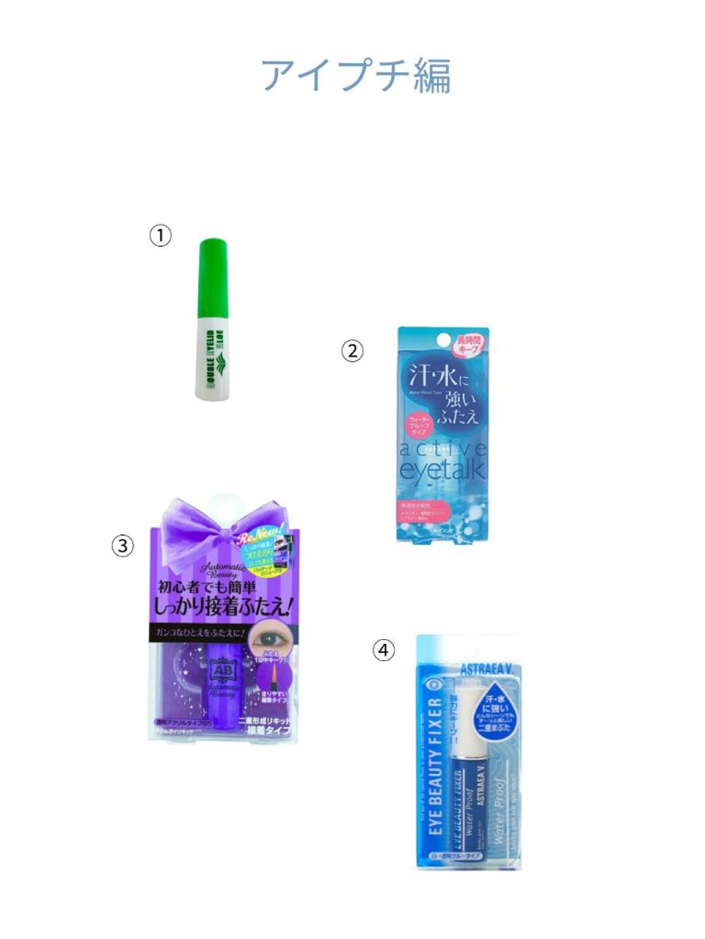 アイビューティー フィクサー WP/アストレア ヴィルゴ/二重まぶた用アイテムを使ったクチコミ（2枚目）