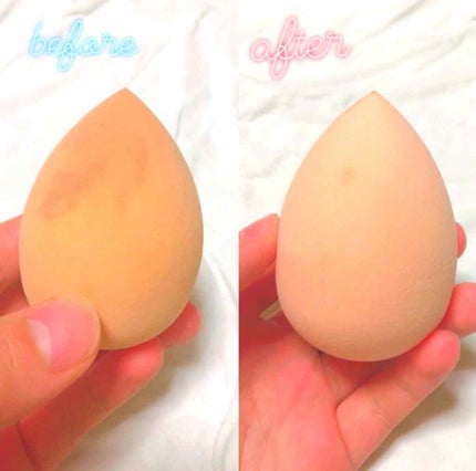 パフ・スポンジ専用洗剤/DAISO/その他化粧小物を使ったクチコミ(2枚目)