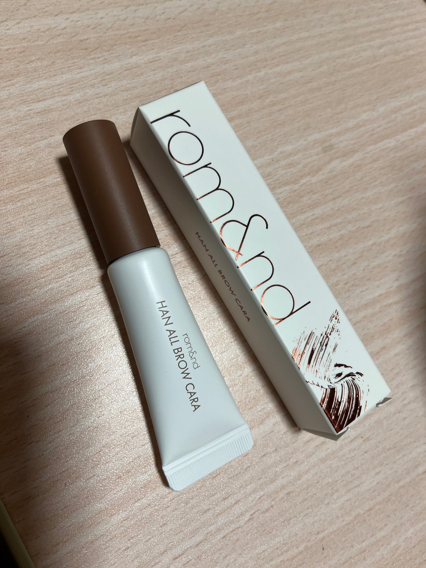 ハンオールブロウカラ/rom&nd/眉マスカラを使ったクチコミ(1枚目)