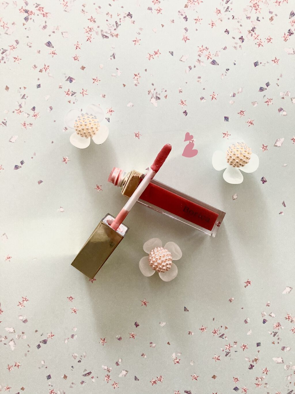 カラープランパー エクストラセラム 01 Mucosal Red(ムーコ—サルレッド)/Borica/リッププランパーを使ったクチコミ（2枚目）