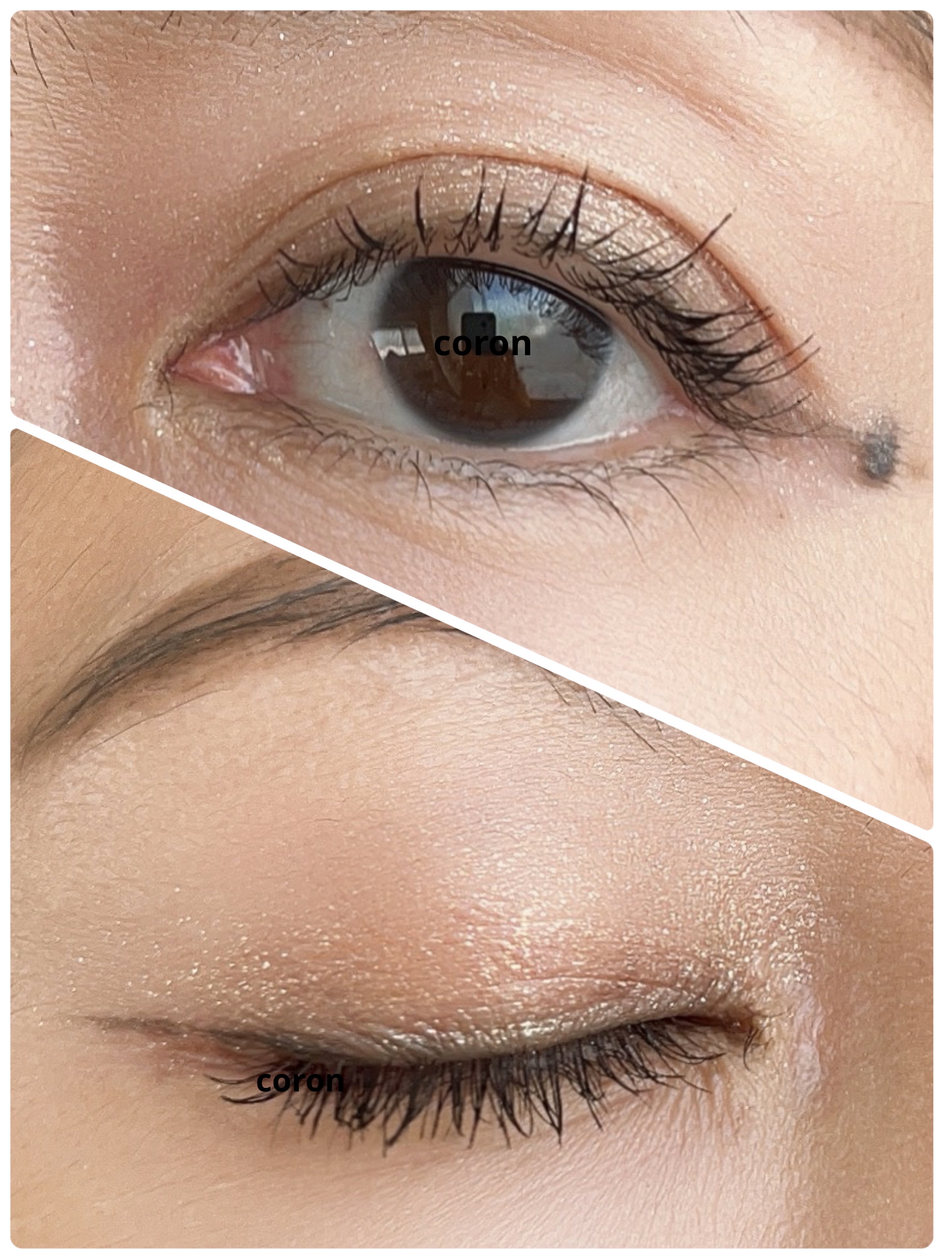 「塗るつけまつげ」ボリュームタイプ/デジャヴュ/マスカラを使ったクチコミ（2枚目）