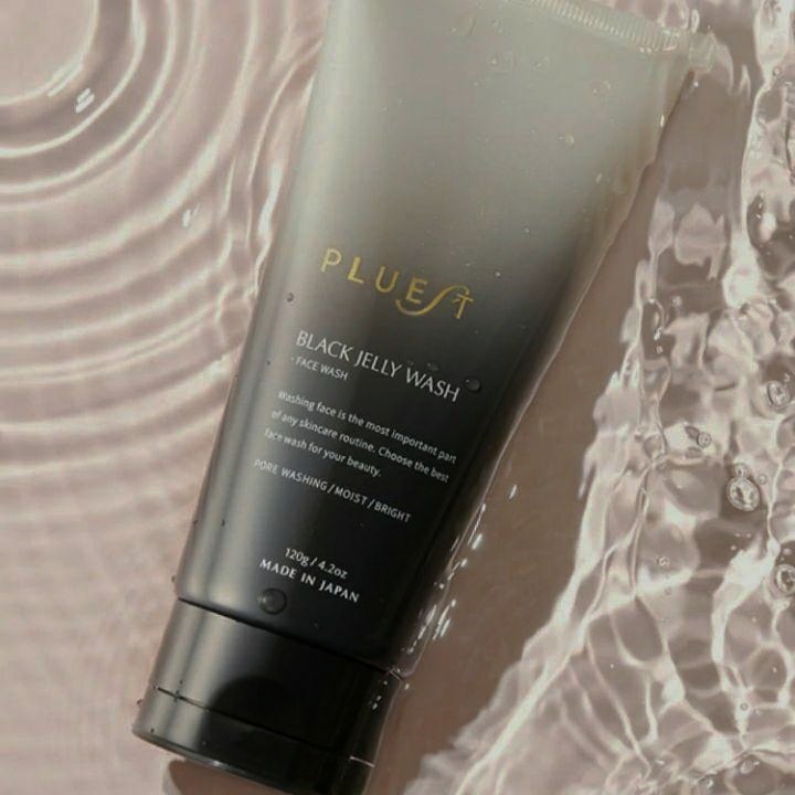 BLACK JELLY WASH（ブラックジェリーウォッシュ）/PLUEST/その他洗顔料を使ったクチコミ（1枚目）