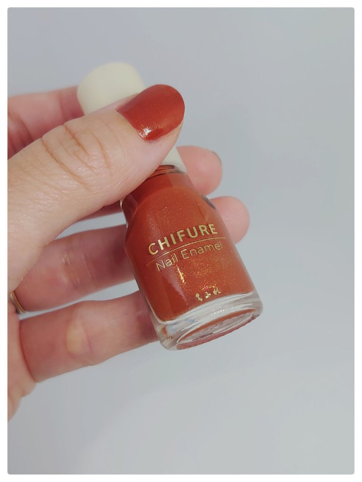 ネイル エナメル/ちふれ/マニキュアを使ったクチコミ（2枚目）