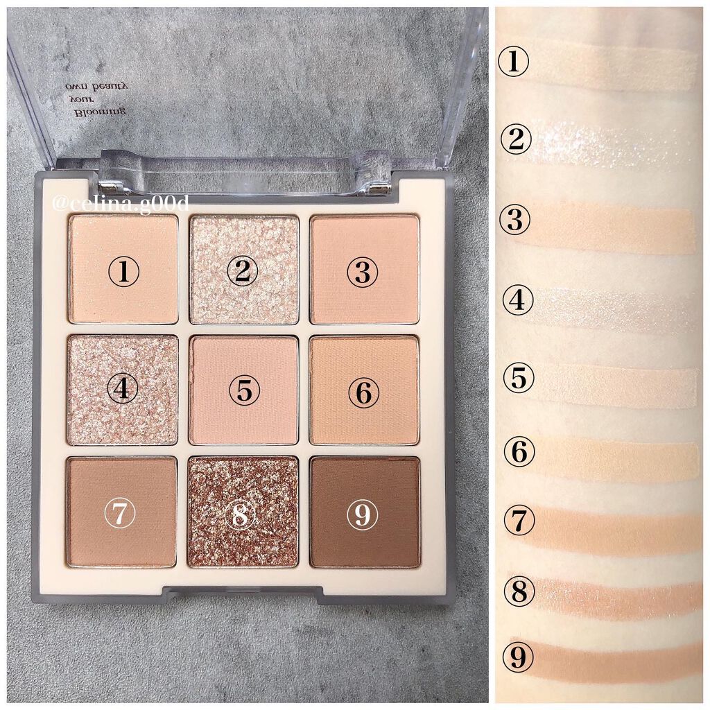 シャドウパレット/dasique/アイシャドウパレットを使ったクチコミ(3枚目)