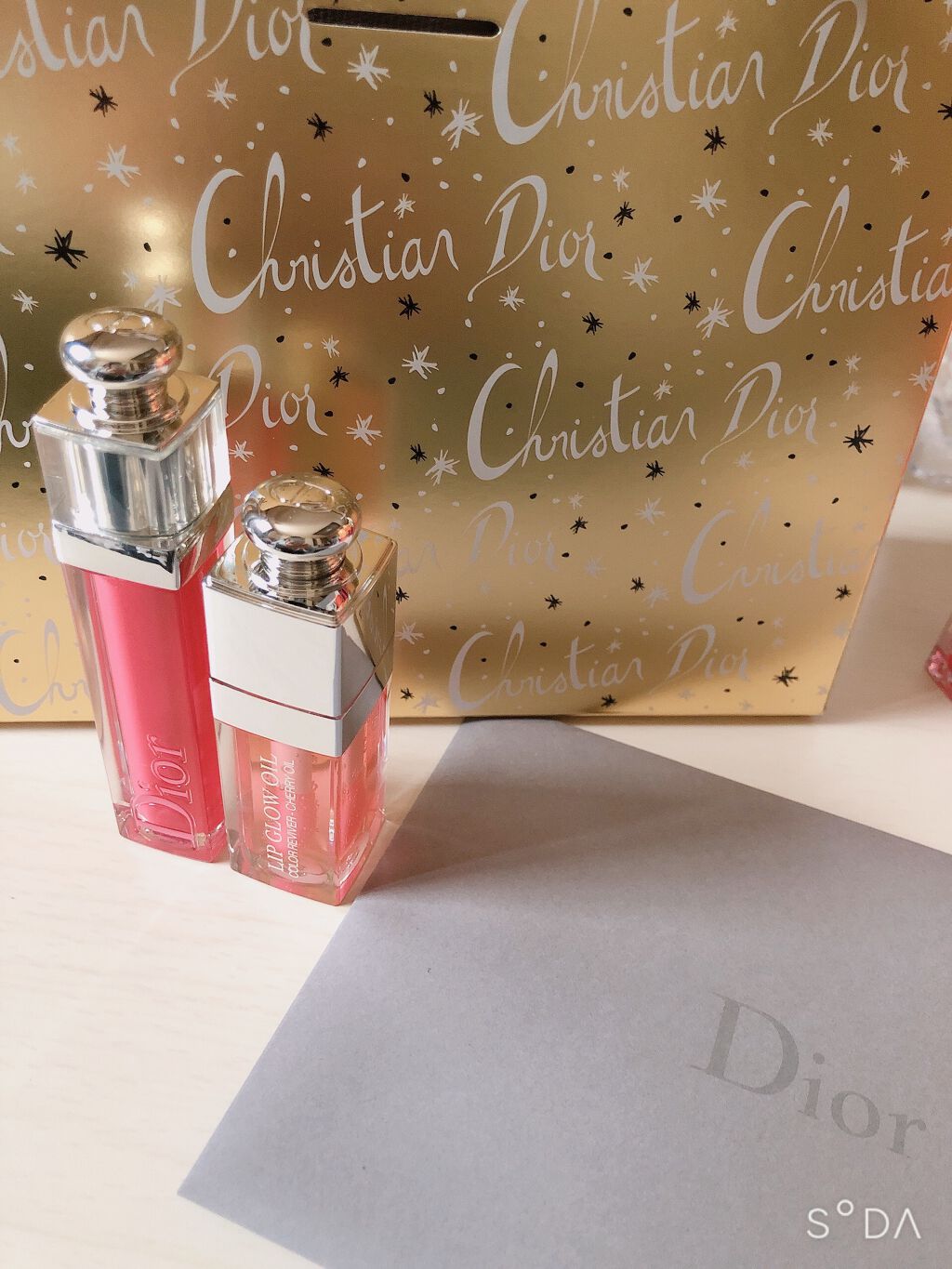 【旧】ディオール アディクト ステラー グロス 765 ウルトラディオール/Dior/リップグロスを使ったクチコミ（1枚目）