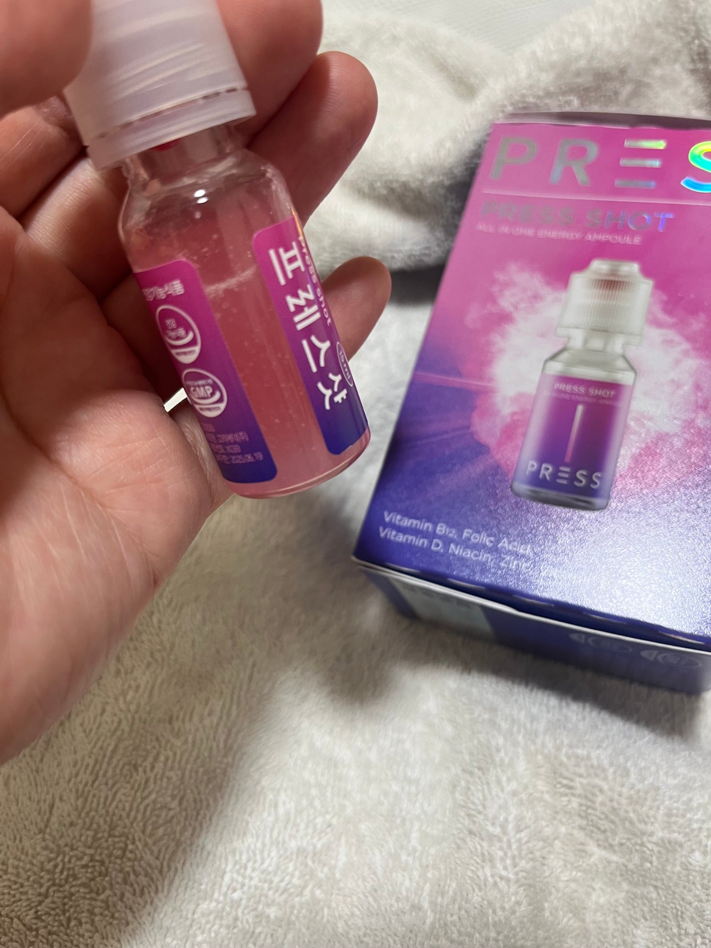 PRESS SHOT/PRESS SHOT/美容サプリメントを使ったクチコミ(3枚目)