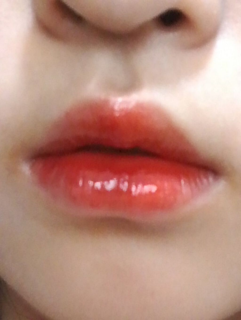 グラスティングウォーターティント/rom&nd/リップティントを使ったクチコミ(9枚目)