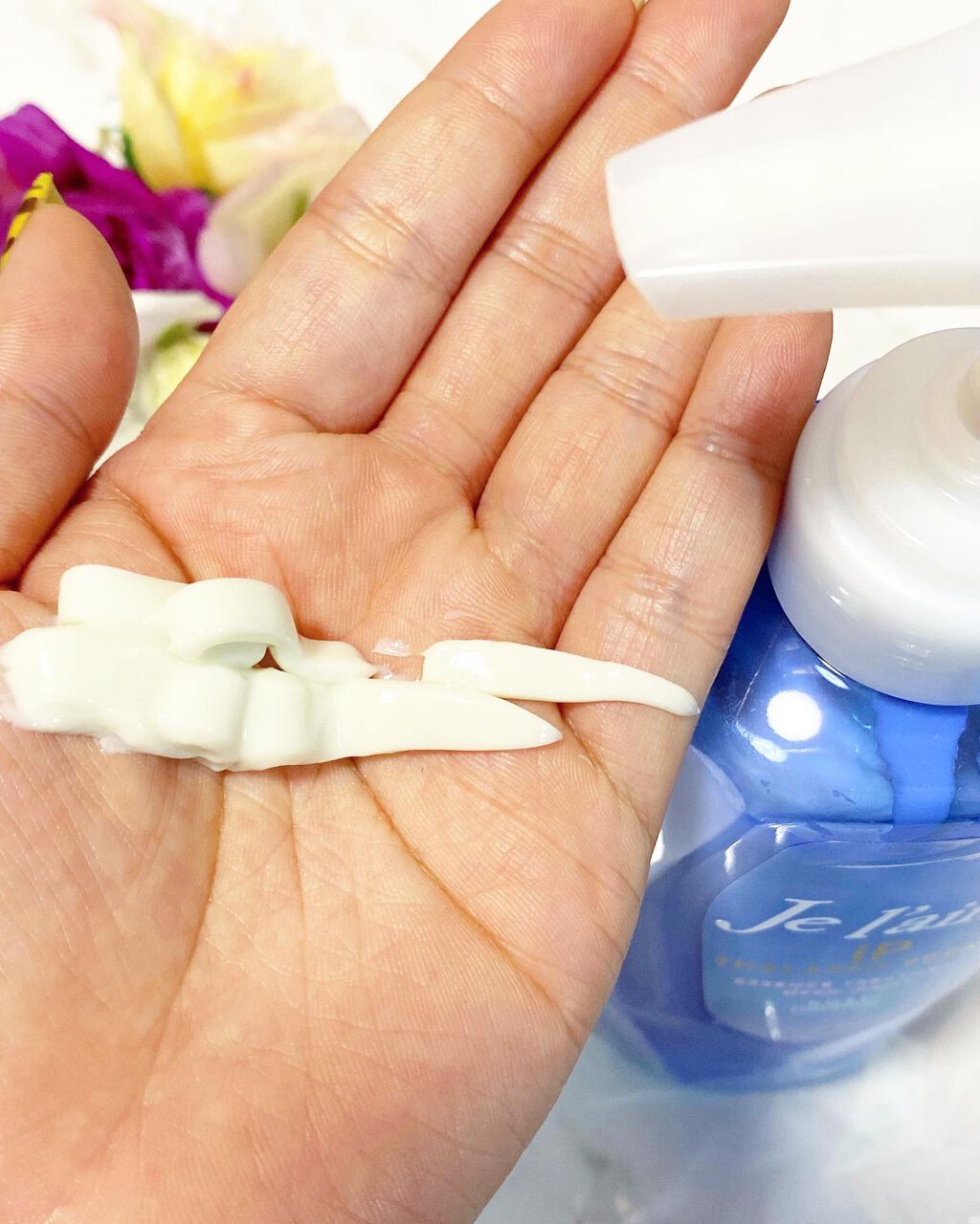 iP タラソリペア 補修美容液シャンプー/補修美容液トリートメント (ディープモイスト)/Je l'aime/市販シャンプーを使ったクチコミ（3枚目）