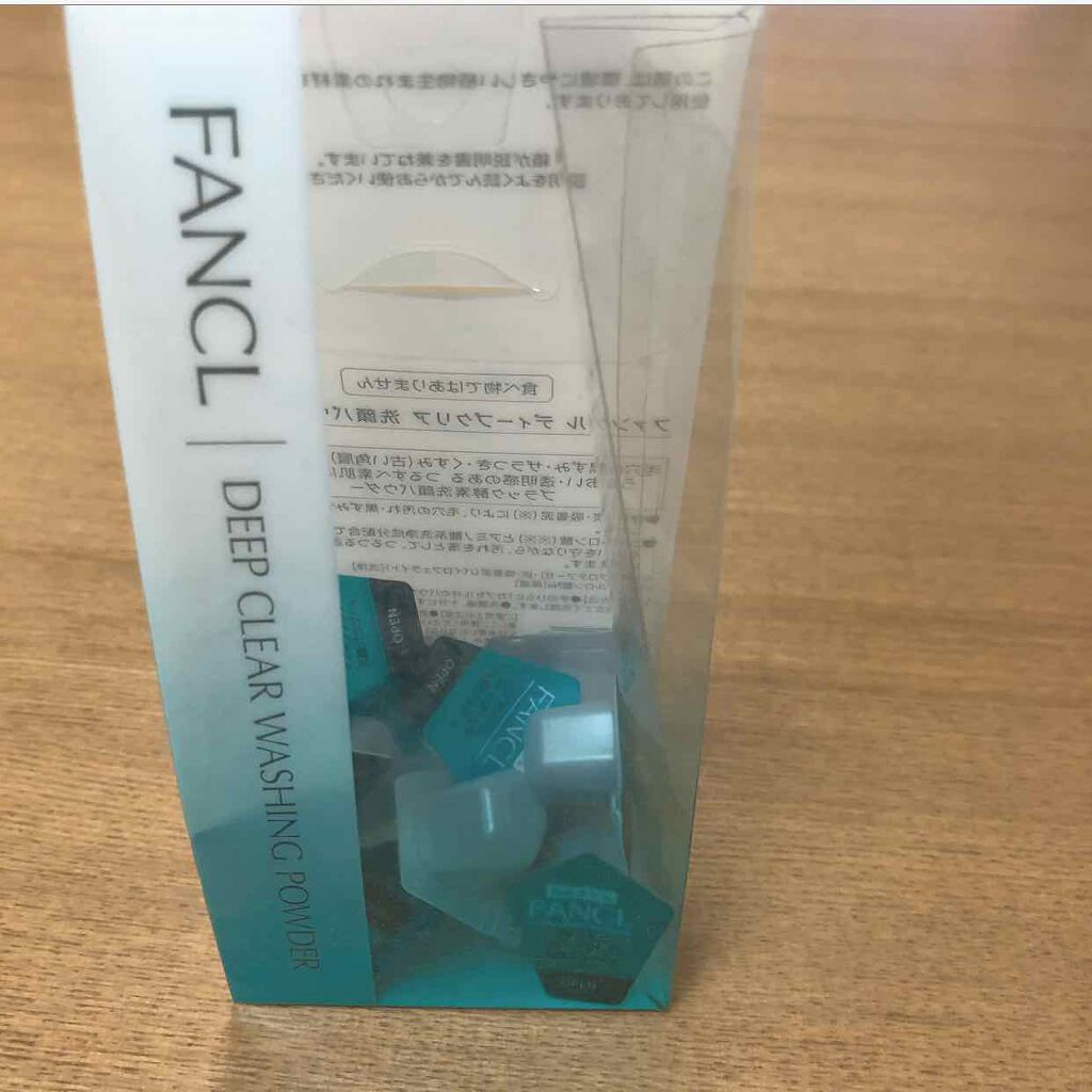 ディープクリア洗顔パウダー/ファンケル/洗顔パウダーを使ったクチコミ(1枚目)