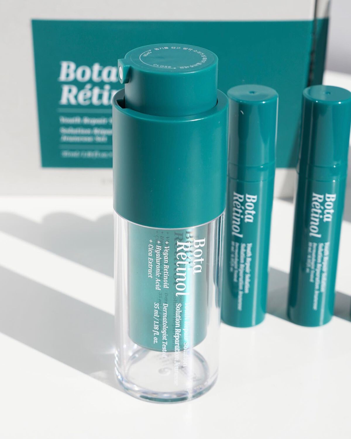 ボタレチノールユースリペアソリューションセット/ENPRANI(韓国)/美容液を使ったクチコミ(6枚目)