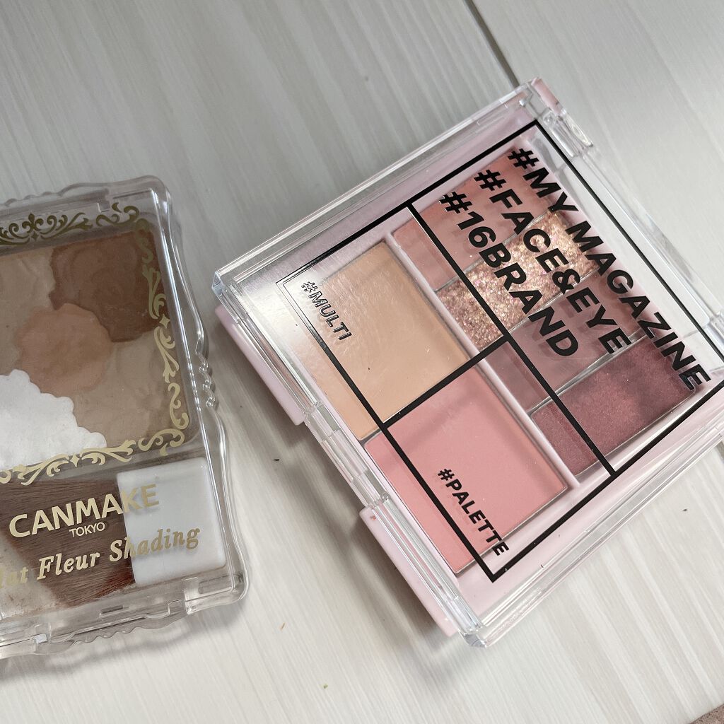 マットフルールシェーディング/キャンメイク/シェーディングを使ったクチコミ(3枚目)