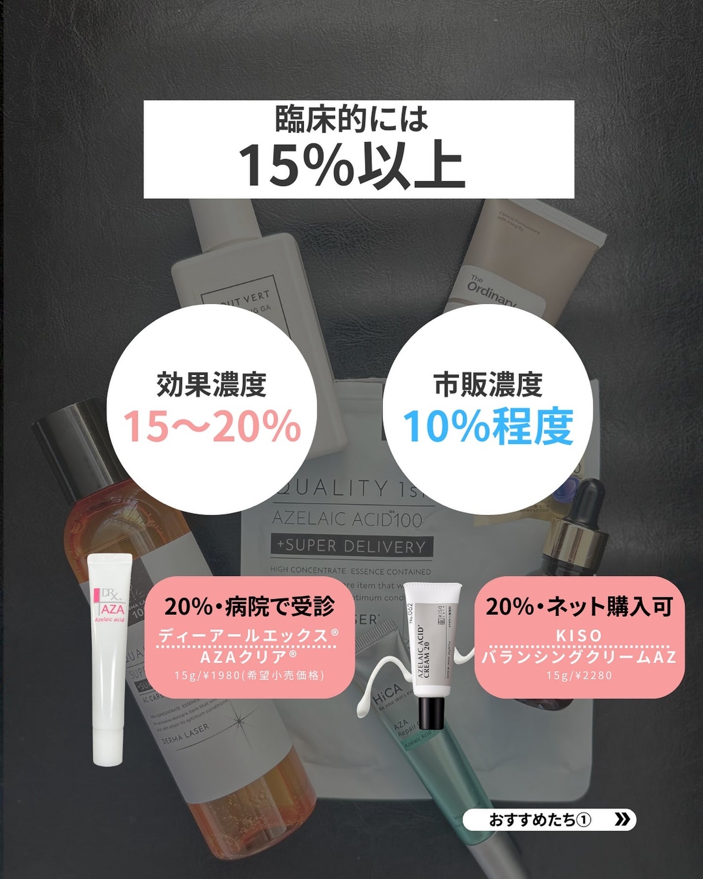 なぎ | スキンケア薬剤師 on LIPS 「皮脂、ニキビ、美白に効く万能成分!?✨こんばんは、なぎです🎐な..」(4枚目)