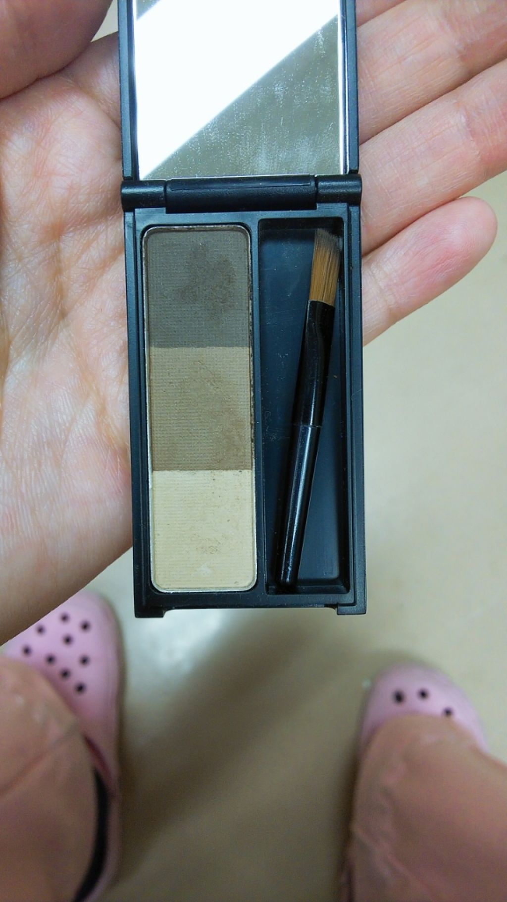 UR GLAM EYEBROW POWDER/U R GLAM/パウダーアイブロウを使ったクチコミ(2枚目)