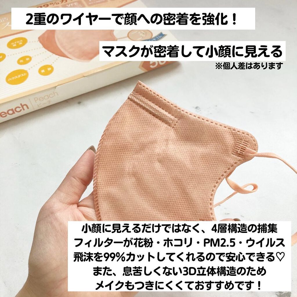 楽天 血色マスク/Rakuten/マスクを使ったクチコミ（2枚目）