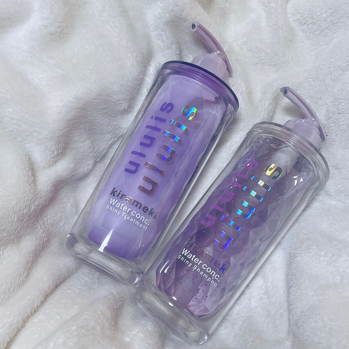 キラメキ ウォーターコンク シャイニー シャンプー/ヘアトリートメント/ululis/市販シャンプーを使ったクチコミ(1枚目)