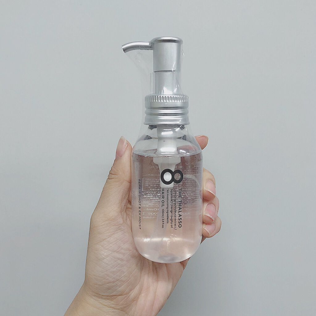 リペアショット＆EXモイスト 美容液オイル/エイトザタラソ/ヘアオイルを使ったクチコミ（2枚目）