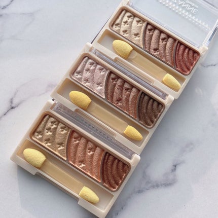 トーンアップアイシャドウ/CEZANNE/アイシャドウパレットを使ったクチコミ(2枚目)