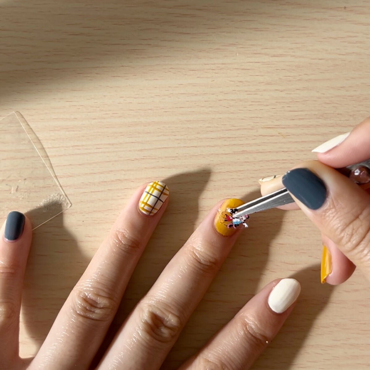 gene TOKYO ネイル/DAISO/マニキュアを使ったクチコミ(5枚目)