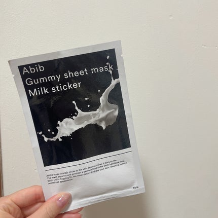 ガムシートマスク コラーゲン※10ミルク※11ステッカー/Abib /シートマスク・パックを使ったクチコミ(1枚目)