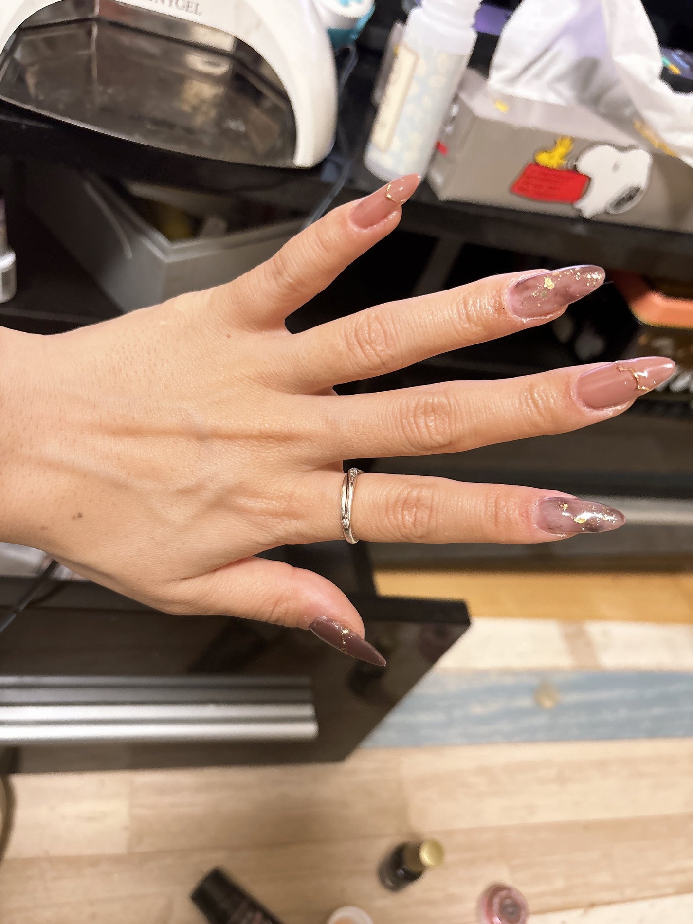 パル カラージェル/キャンドゥ/ジェルネイルを使ったクチコミ(1枚目)