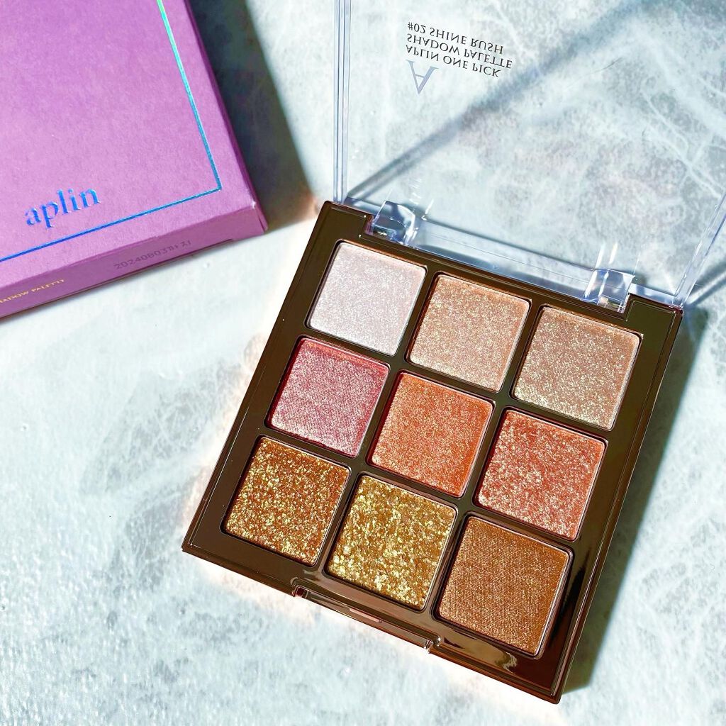 ワンピックアイシャドウパレット/APLIN/アイシャドウパレットを使ったクチコミ(2枚目)