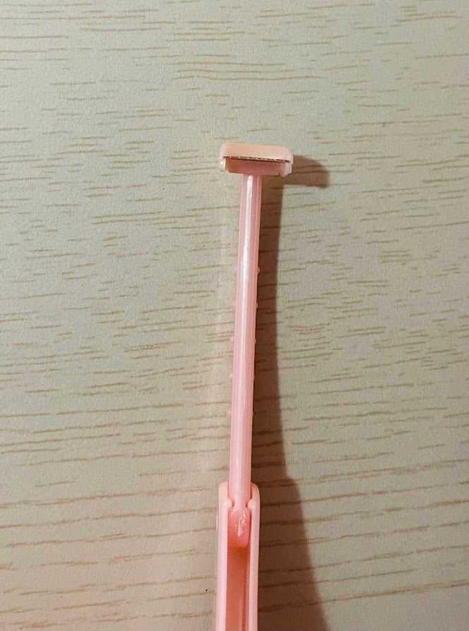 顔・まゆ用ミニT字カミソリ/ニッケンかみそり株式会社/その他スキンケアグッズを使ったクチコミ(5枚目)