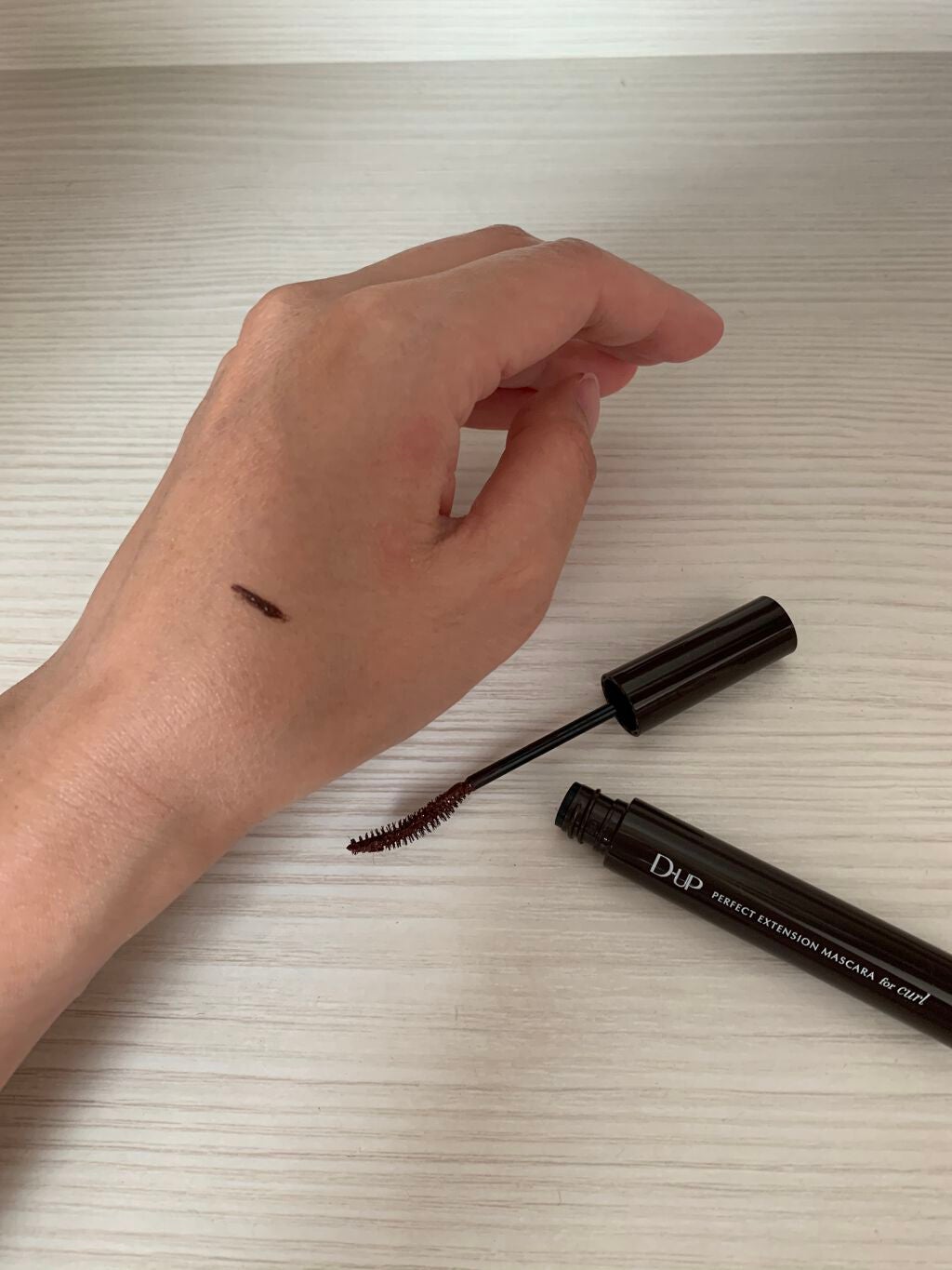 パーフェクトエクステンション マスカラ for カール/D-UP/マスカラを使ったクチコミ(3枚目)
