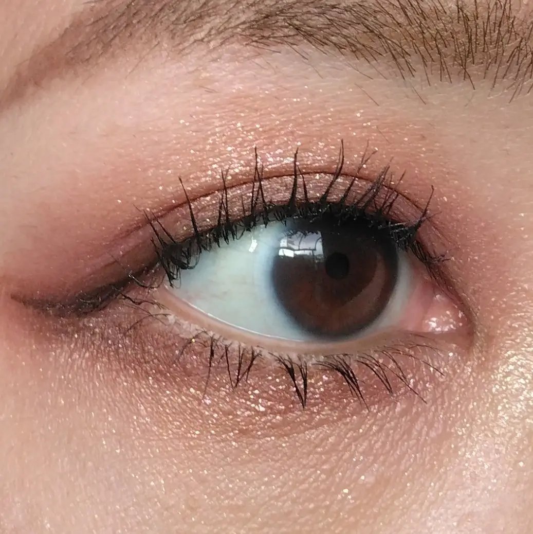 シャドーカスタマイズ　（ブリリアントグリッター）/MAJOLICA MAJORCA/グリッターを使ったクチコミ（3枚目）