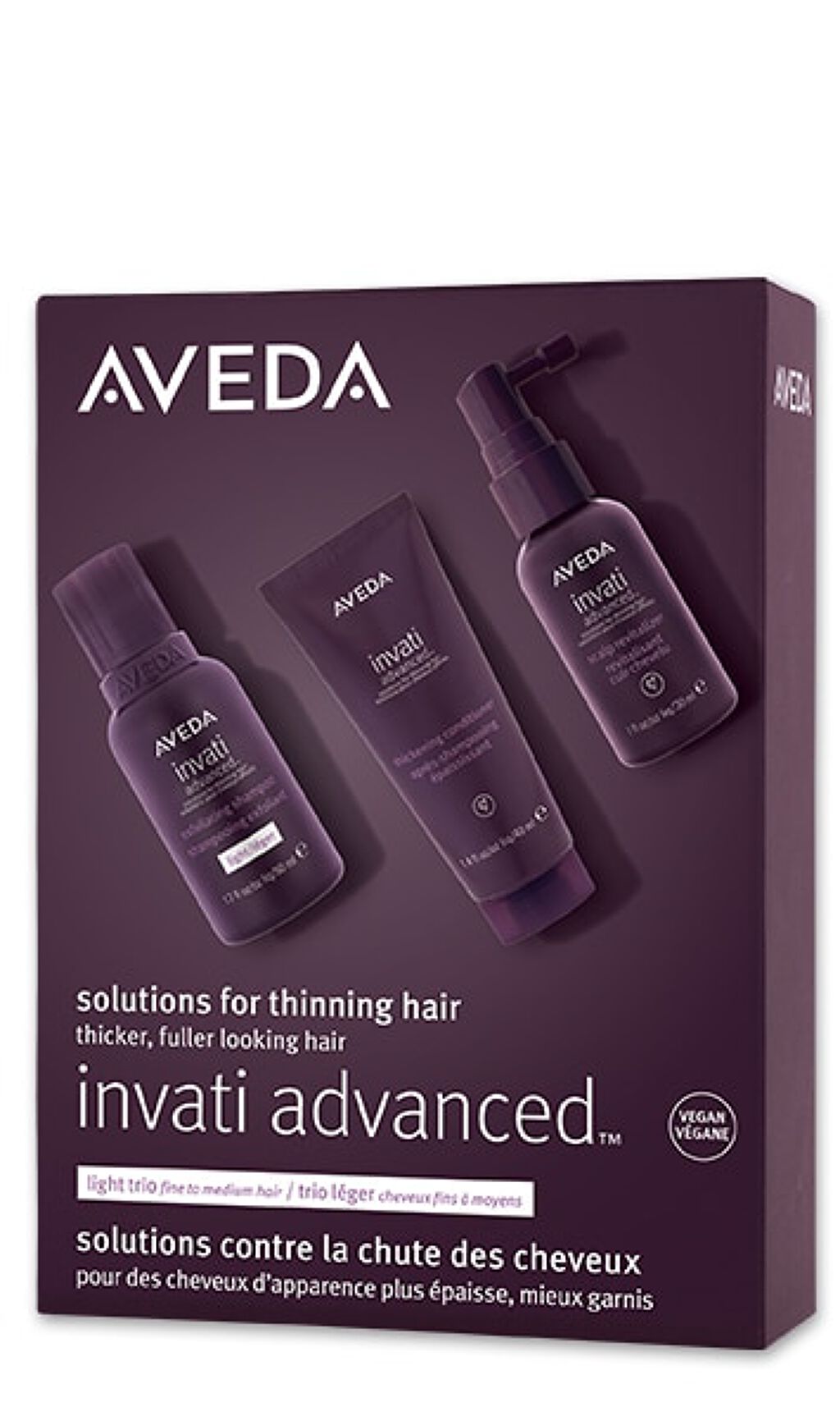 AVEDA インヴァティ アドバンス ライト ディスカバリー セット