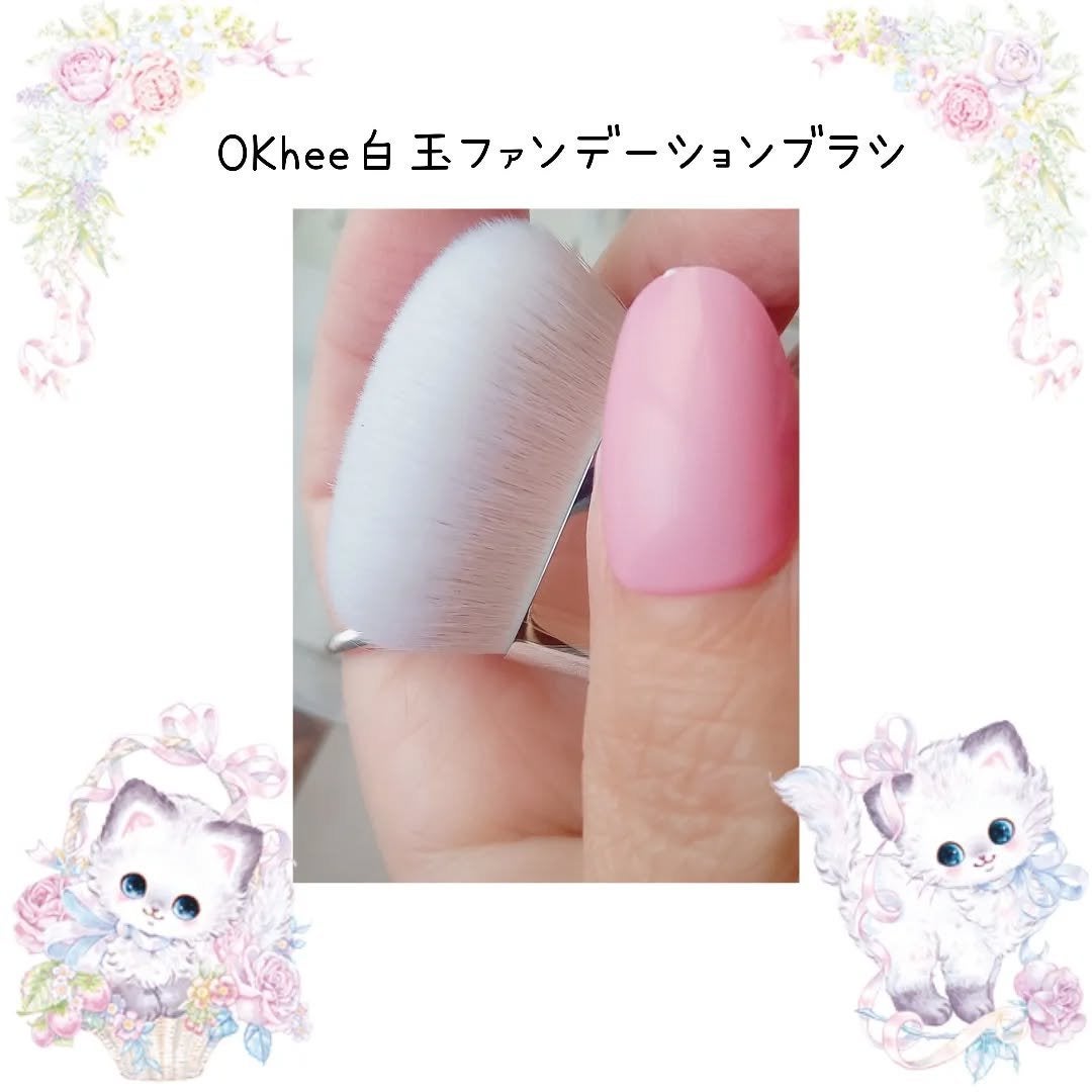 BY MAENG #4ベースアイシャドウブラシ(スクウェアタイプ)/SOOA DOR/メイクブラシを使ったクチコミ(5枚目)