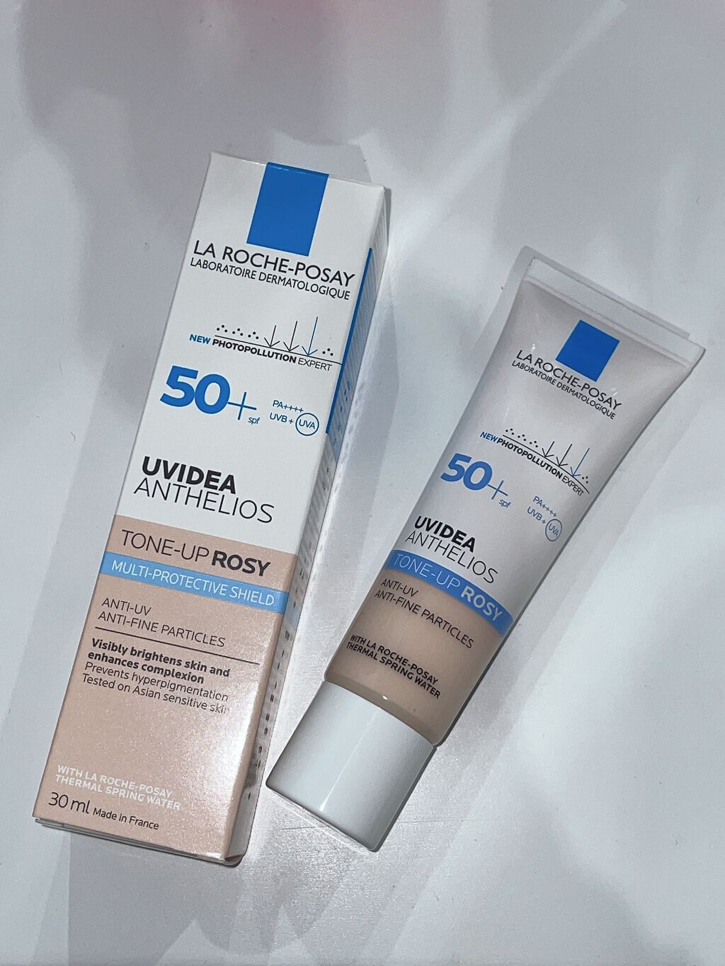 UVイデア XL プロテクショントーンアップ ローズ/ラ ロッシュ ポゼ/日焼け止めクリームを使ったクチコミ（1枚目）