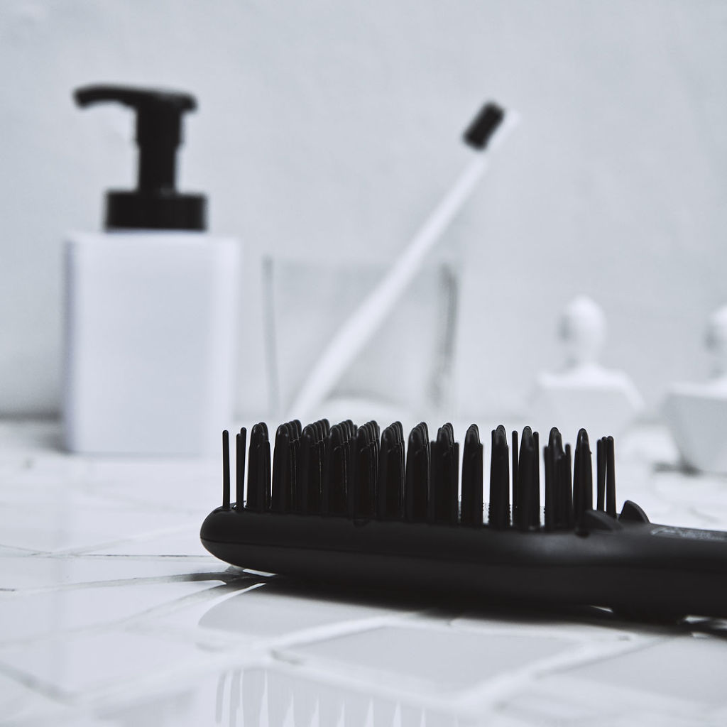 SALONIA ストレートヒートブラシ/SALONIA/ヒートブラシを使ったクチコミ（3枚目）