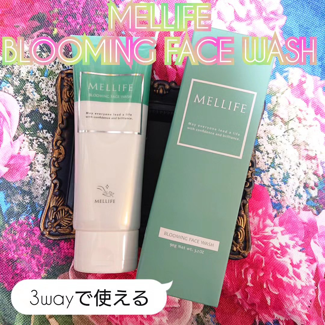 ブルーミングフェイスウォッシュ/MELLIFE/その他洗顔料を使ったクチコミ（1枚目）
