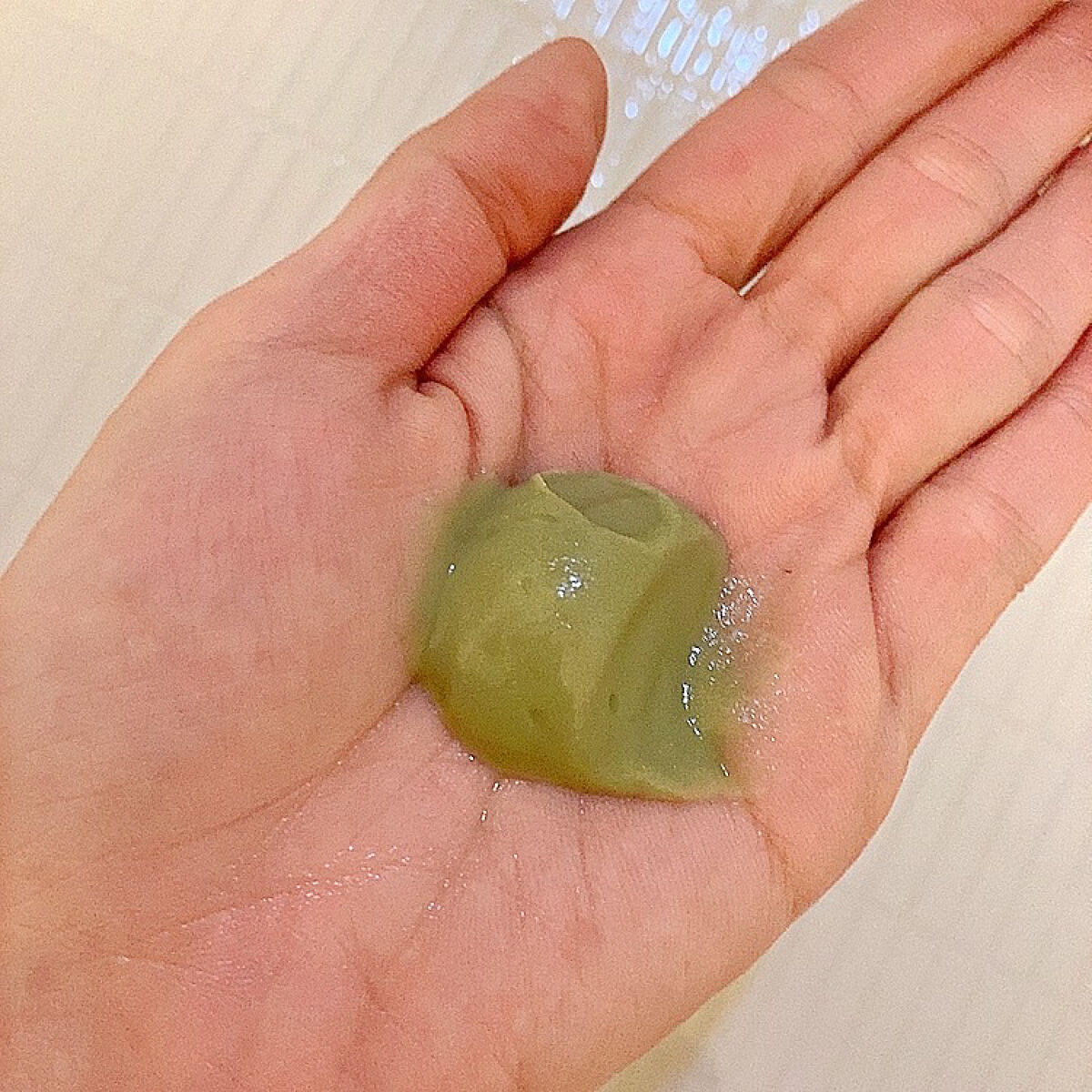 skinmarche WAOPLUS ハートリーフマグワートブースターマスク/ブレーンコスモス/洗い流すパック・マスクを使ったクチコミ（3枚目）