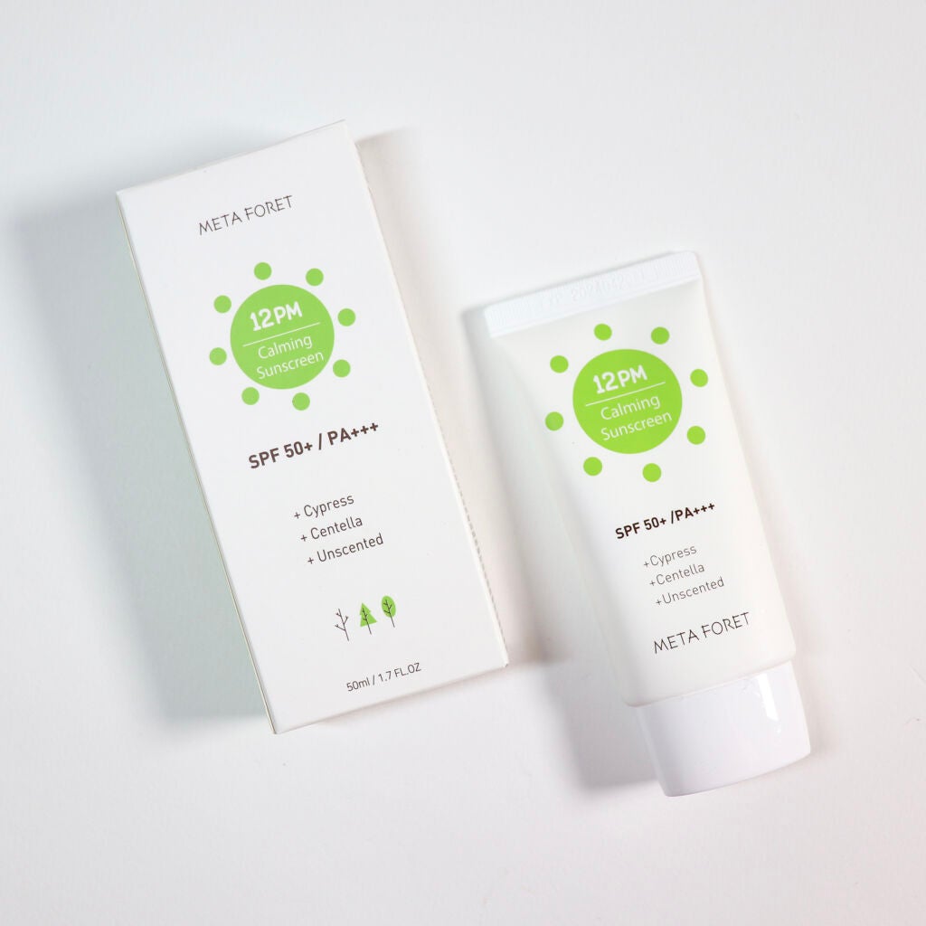 12PM カーミングサンスクリーン/meta foret /日焼け止めクリームを使ったクチコミ(2枚目)