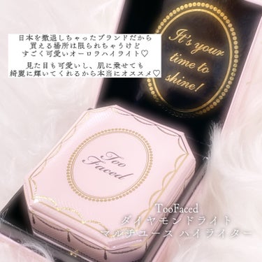 ダイヤモンドライト マルチユース ハイライター ダイヤモンド ファイア/Too Faced/パウダーハイライトを使ったクチコミ（2枚目）