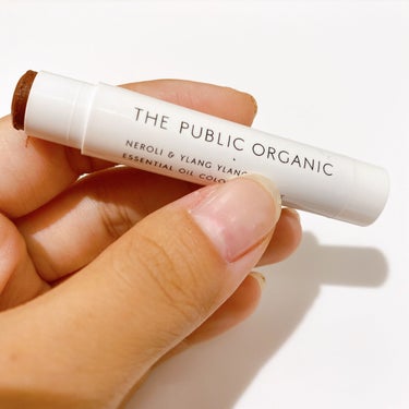 THE PUBLIC ORGANIC オーガニック認証 精油カラーリップスティックのクチコミ「\THE PUBLIC ORGANIC 
　オーガニック認証 精油カラーリップスティック/

.....」（1枚目）