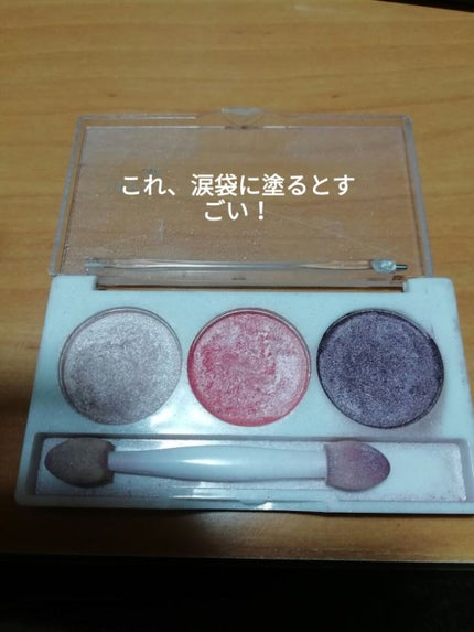 エルファー プロフェッショナル アイシャドウ/DAISO/アイシャドウパレットを使ったクチコミ(1枚目)