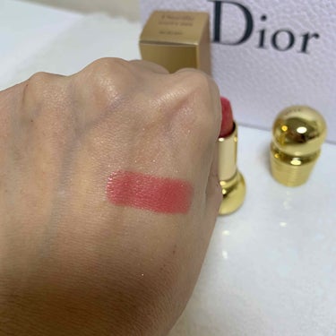 ディオリフィック ベルベット タッチ リップスティック 069 デライト（生産終了）/Dior/口紅を使ったクチコミ（3枚目）