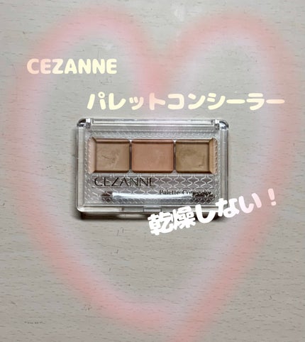 パレットコンシーラー/CEZANNE/パレットコンシーラーを使ったクチコミ(1枚目)