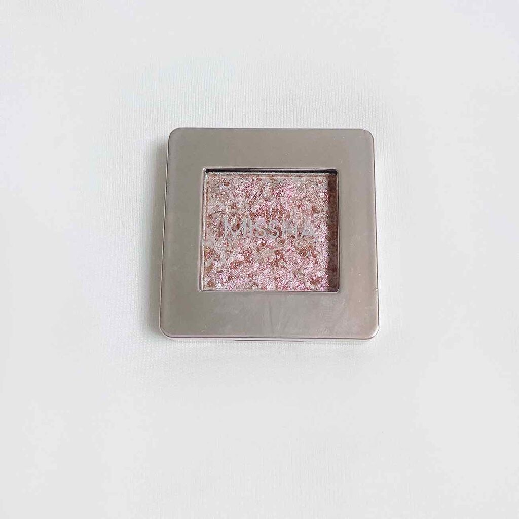 グリッタープリズム シャドウ/MISSHA/グリッターを使ったクチコミ(3枚目)