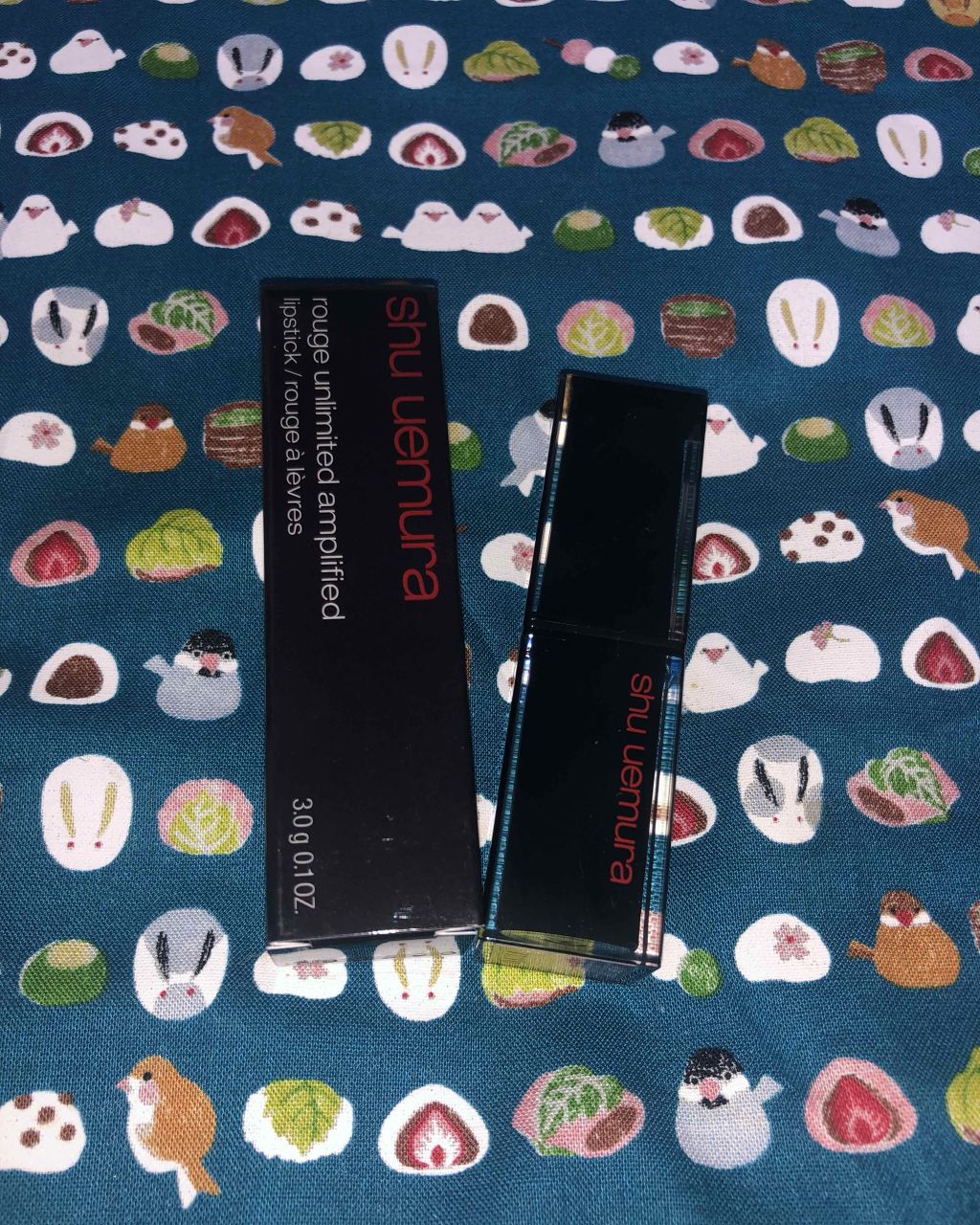 ルージュ アンリミテッド アンプリファイド/shu uemura/口紅を使ったクチコミ（1枚目）