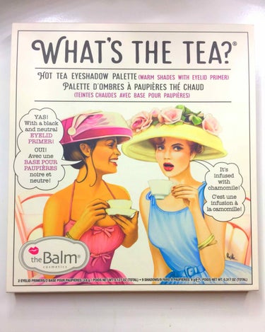 whats the tea /the Balm/アイシャドウパレットを使ったクチコミ（1枚目）